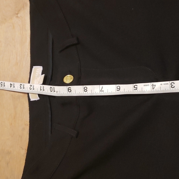 MICHAEL MICHAEL KORS LADIES BLACK KNIT SKINNY PANT SZ 4 - Picture 9 of 14